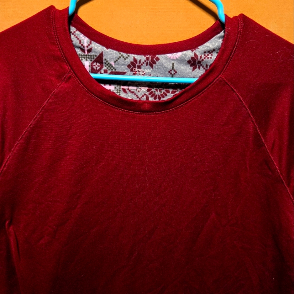 Purple base layer long sleeve
